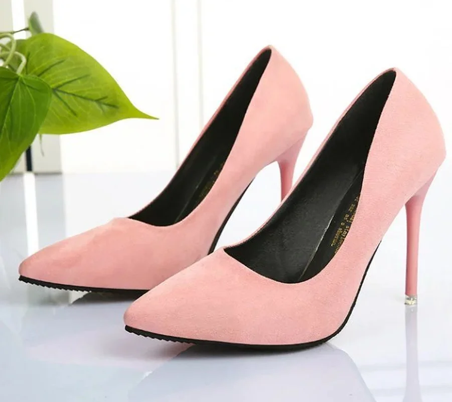 

Женские туфли на шпильке, простые элегантные туфли с острым носком на высоком каблуке, профессиональные свадебные туфли, Новинка осени 2022