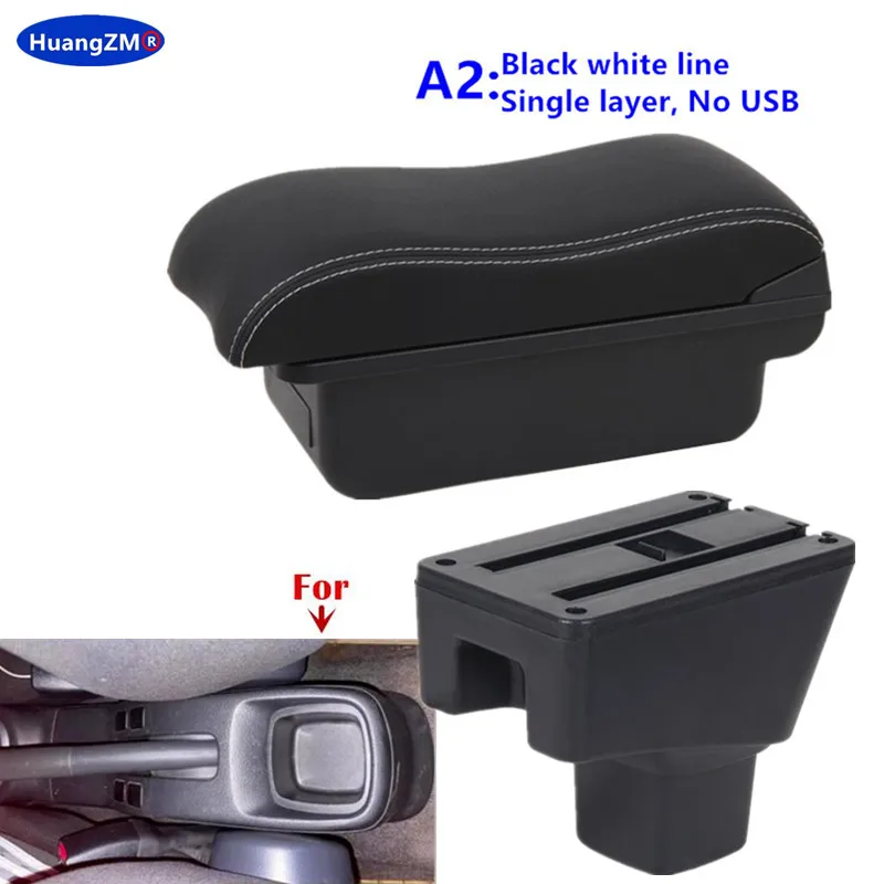 

Автомобильный Подлокотник Для SUZUKI SX4, Кожаный/из АБС-пластика, С Отсеком Для Хранения, Аксессуар Для Салона Автомобиля