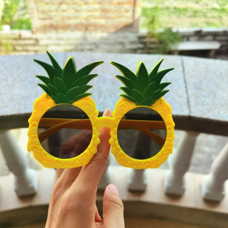 

Pineapple Fruit Series Glasses Funny Crazy Sunglasses Accessories Novelty Costume Carnival Event Decoration Orange