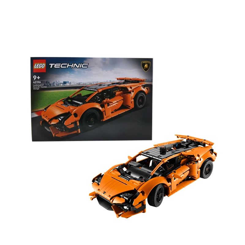 Конструктор LEGO 42196 Technic Lamborghini huracan Tecnica оранжевая Улучшенная Строительная игрушка