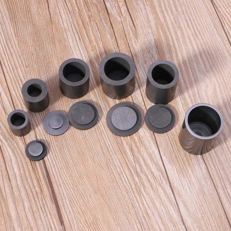 Creuset En Graphite De Fusion Avec Couvercle 40 * 40 Mm Pour