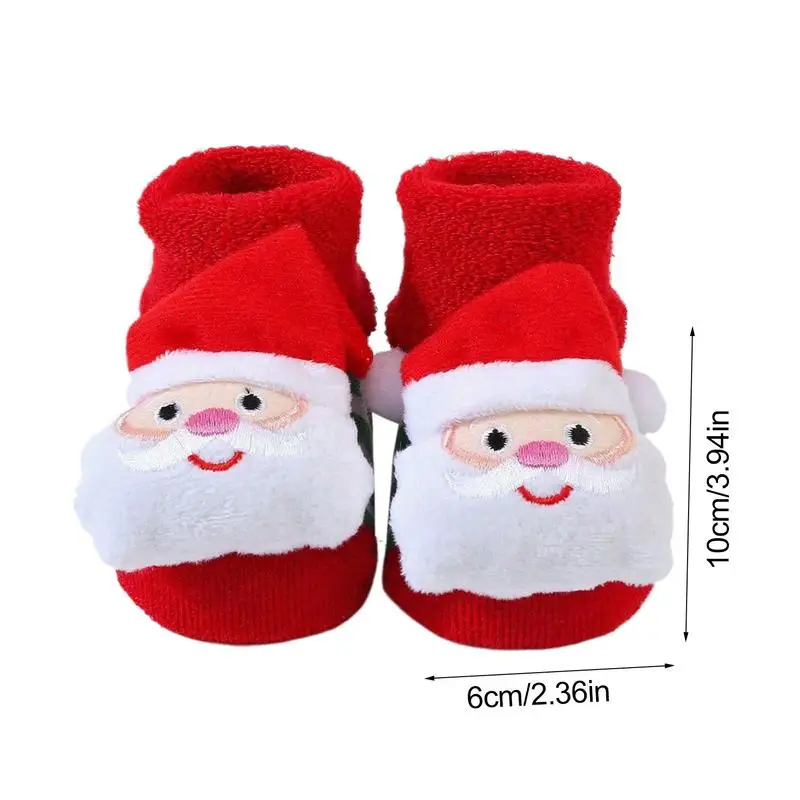 Рождественские носки для детей рождественские детские экипажа с лосем малышей