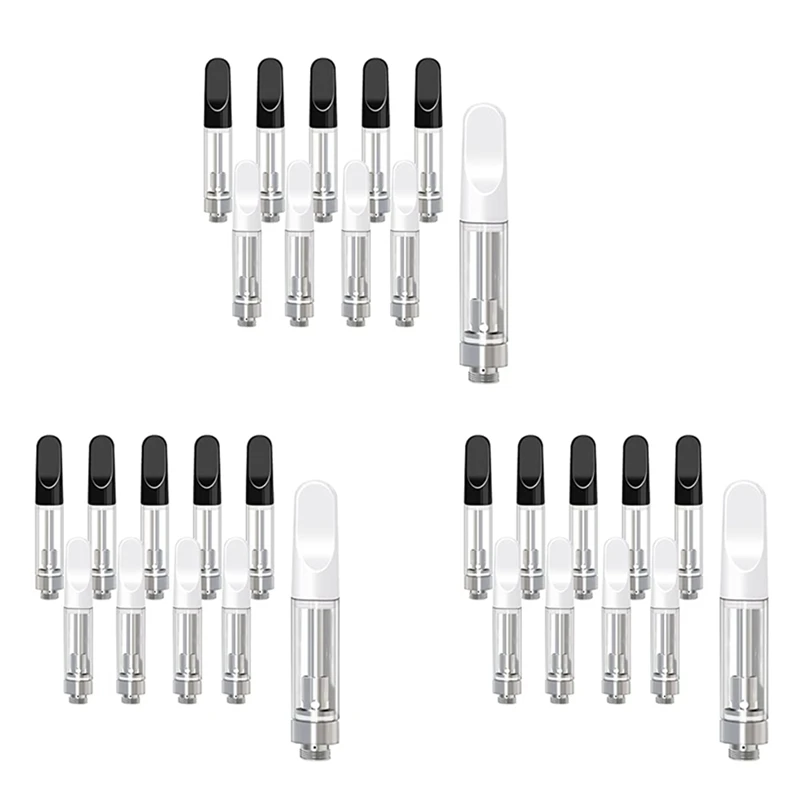 

Лидер продаж!-30 шт. пустых картриджей для хранения 1,0 мл стекла и керамики, легко заполнять