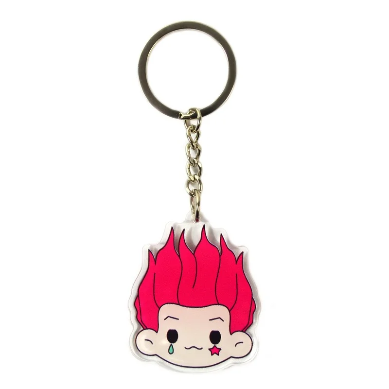 1 шт. милый аниме Hunter X брелок для ключей GON FREECSS Killua Hisoka фантомная труппа Chrollo