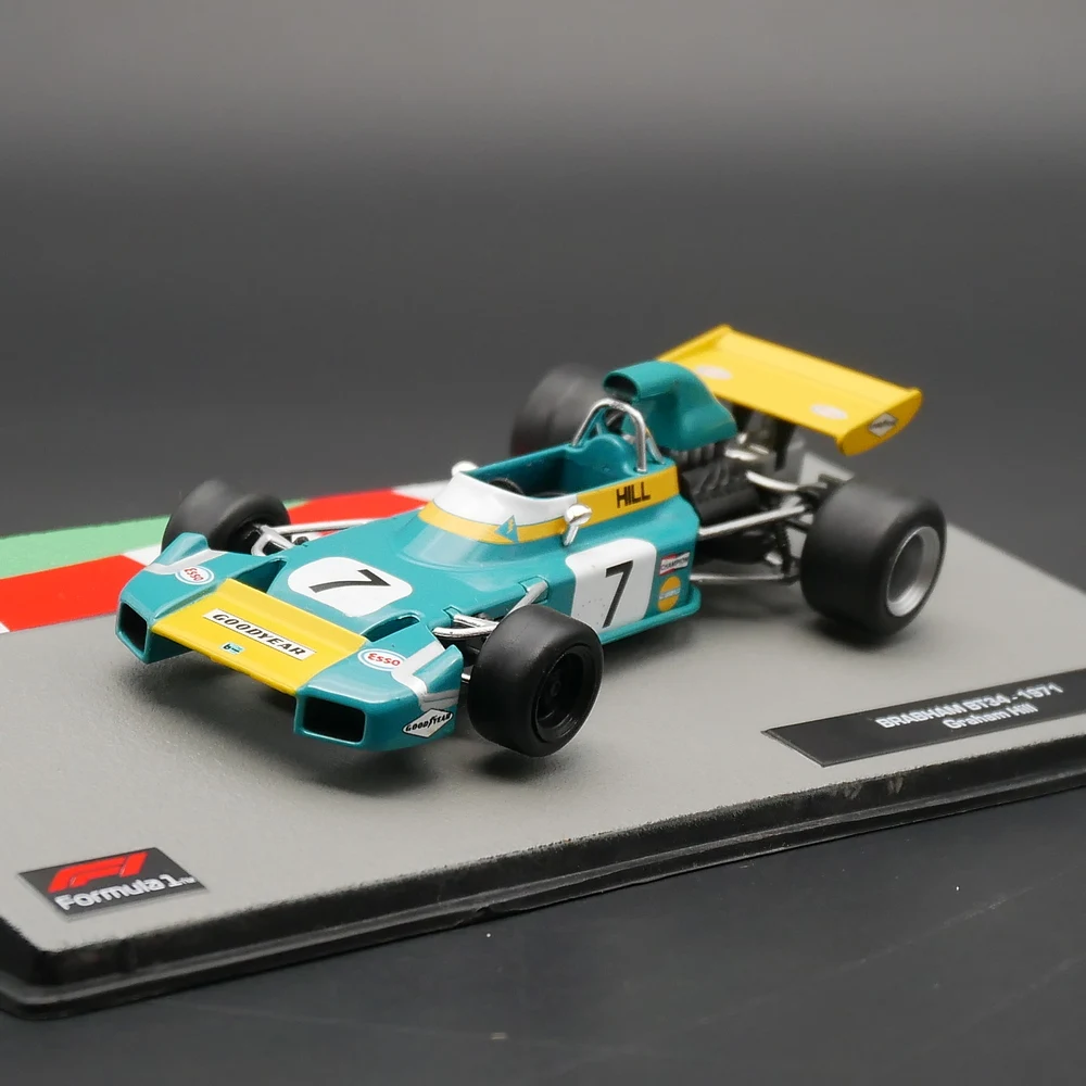 

Ixo 1:43 Brabham BT34 1971 Graham Hill Diecast Car Metal Toy Model