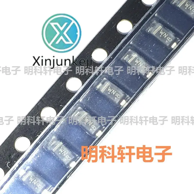 

100pcs orginal new BZT52C22-7-F Silkscreen WN SOD123 22V SMD Zener Diode