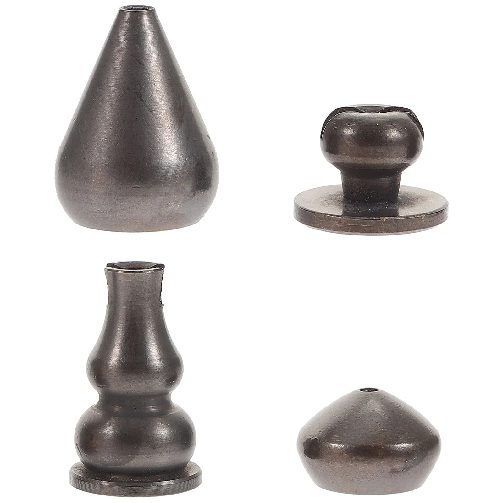

4pcs Sturdy Decorative Practical Copper Holder Practical Holder For