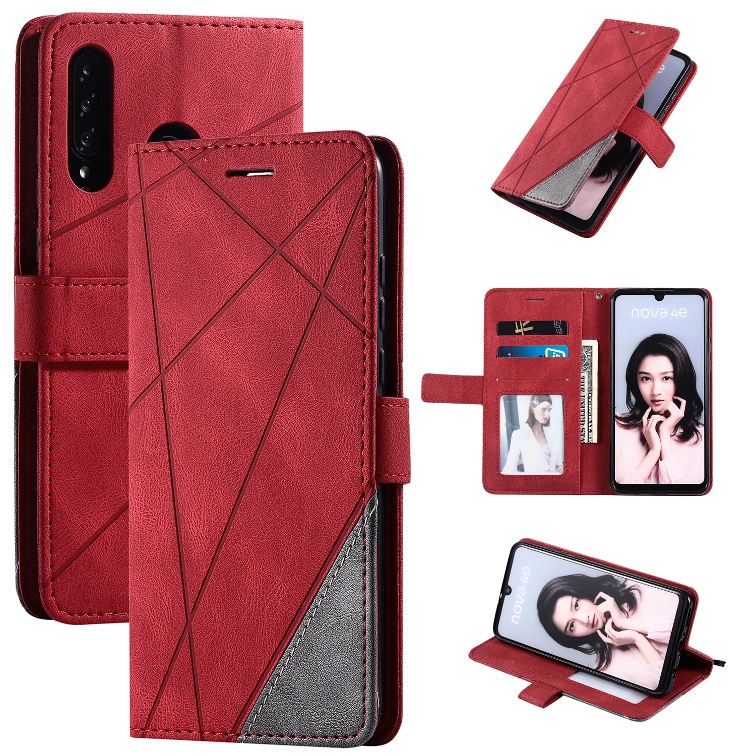 

Leather Flip Case For Samsung Galaxy A6S A8S A9S A02 A02S A03S A40S A12 A22 A32 A52 A72 M10 M20 M21 M30 M30S Phone Case Wallet