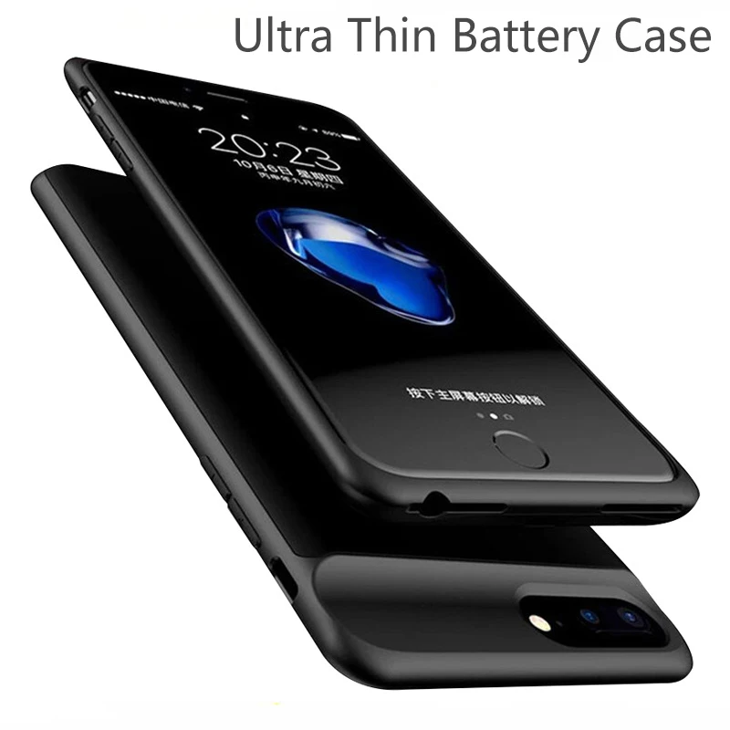 

3700mAh 5.5inch Phone Battery Case For iPhone 6P 6sP 7P 8P 4.7inch 2500mAh External Battery Charger Case For iPhone 6 6S 7 8