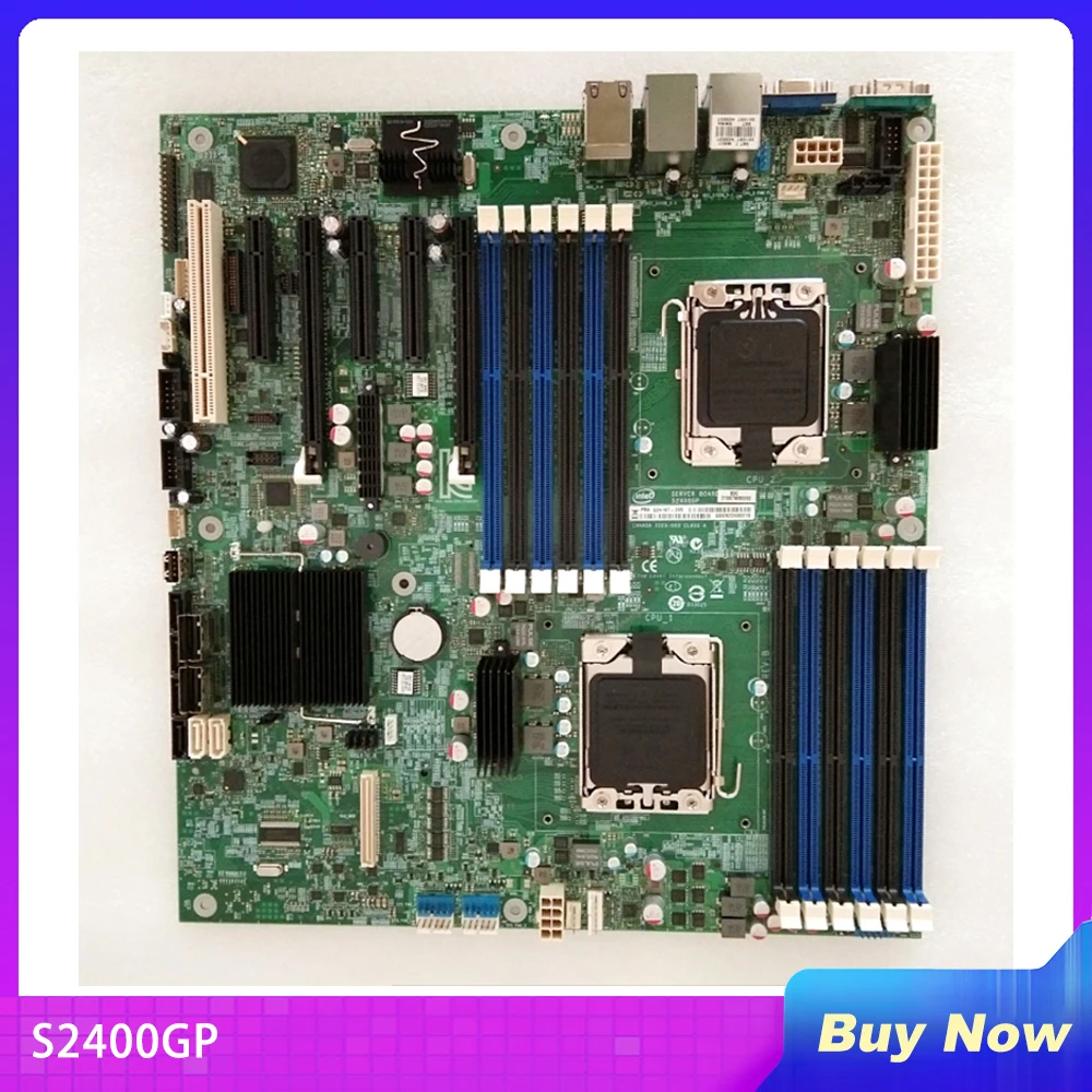 

S2400GP For Intel Server Motherboard LGA1356 S1400FP S2400SC Will Test Before Shipping