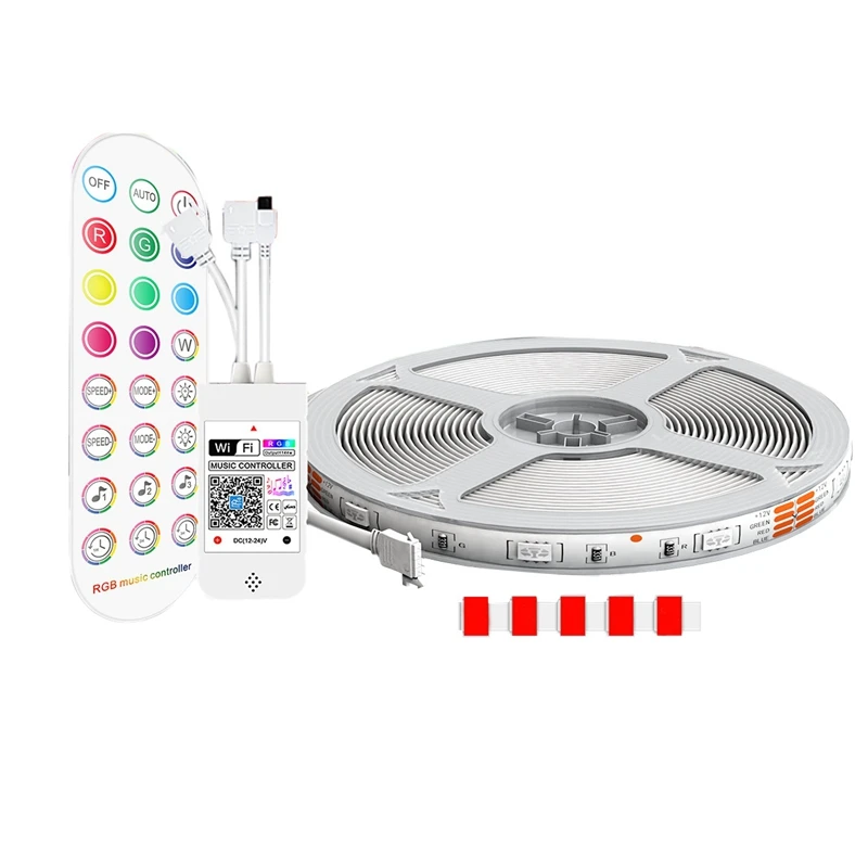 

ABSF LED Light Bar with App Control Remote Music Sync 5050 RGB Color Changing LED Light for Bedroom Home Decor 20M