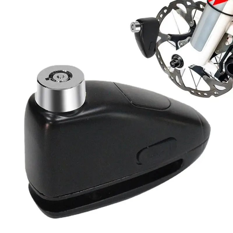 

Дисковый замок для мотоцикла, 110 дБ, велосипедная сигнализация с защитой от кражи, устойчивый к высоким температурам, перезаряжаемый дисковый тормозной замок с ротором 0,27 дюйма или меньше