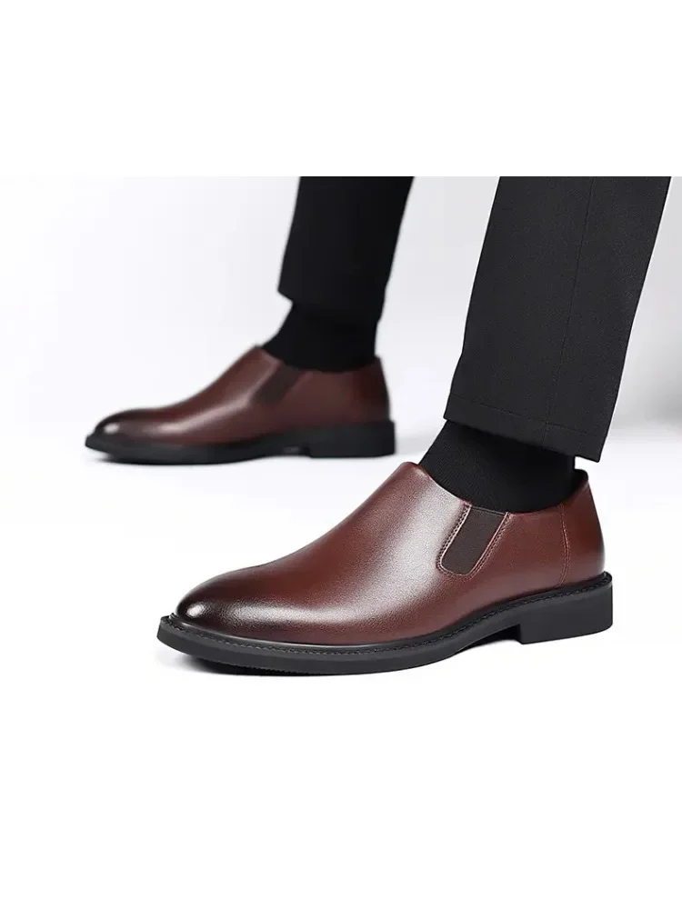 Мужская Классическая Деловая Обувь ENLEN &amp BENNA Высококачественная Осенне-зимняя