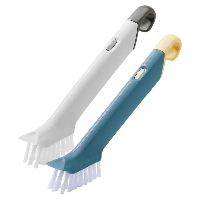 

2-in-1Multipurpose Bathroom Tile Floor Gap Cleaning Brush Window Groove Brush Convenient Household Corner Cleaning Tools