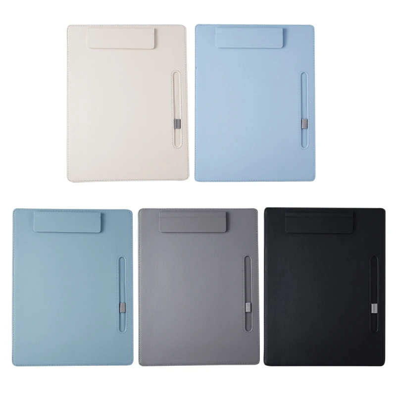 

E9LB Multifunctional Clipboard Letter Size A4 File Clipboard Sturdy Page Clamp Office