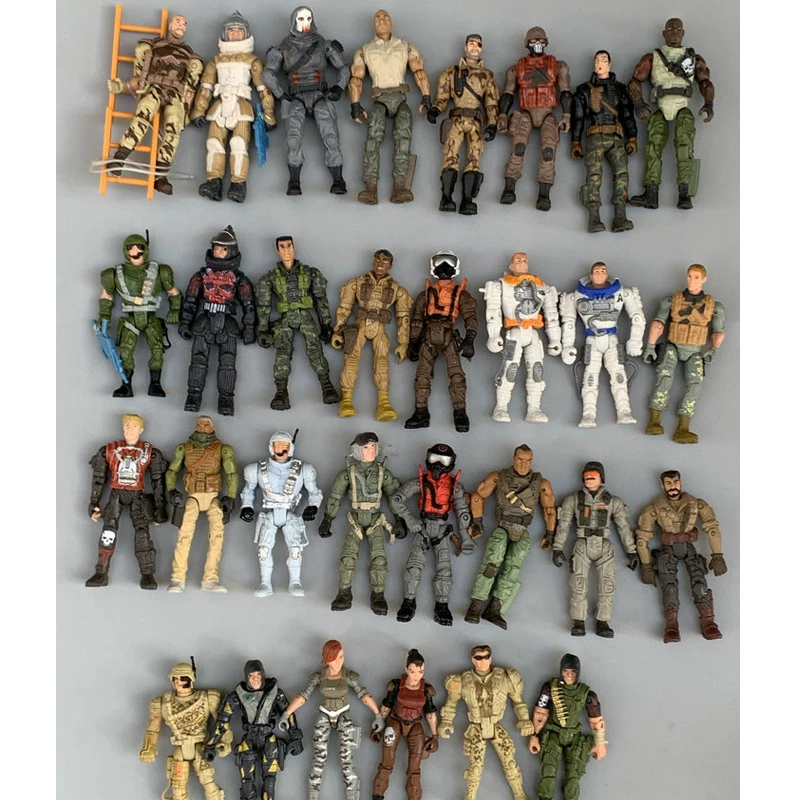 

World Wars Soldier Specialess Forcess 3.75 Inches Movable Joints Action Figure Model Toy Movie & TV Unisex