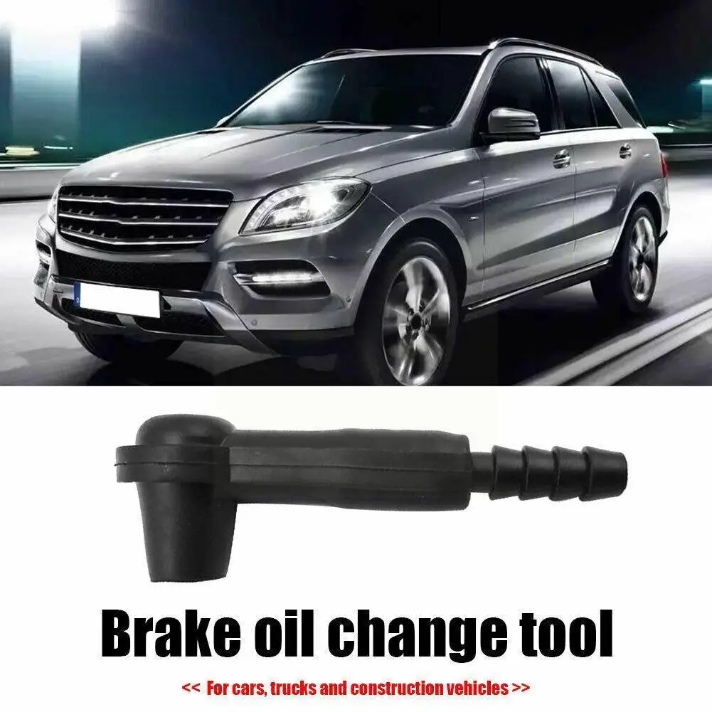 

Black Brake Oil Changer Connector Emptying Tool Brake Oil Replacement Tool For Car Vehicles Accessories 1pc D3q1