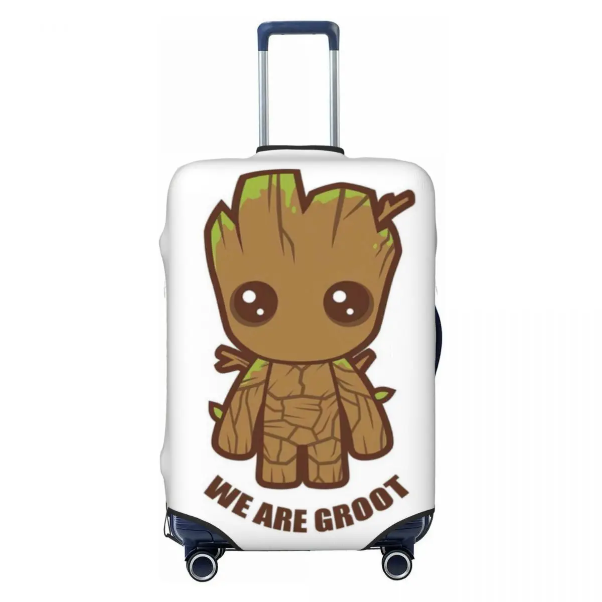 

Baby Groot Print Luggage Protective Dust Covers Elastic Waterproof 18-32inch Suitcase Cover Travel Accessories
