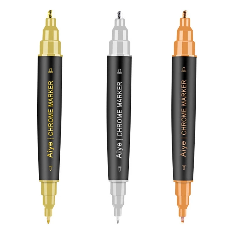 

Металлическая ручка для рисования Декоративные цветные металлические ручки, акриловая краска премиум-класса, сделай сам, золото/серебро/ме...