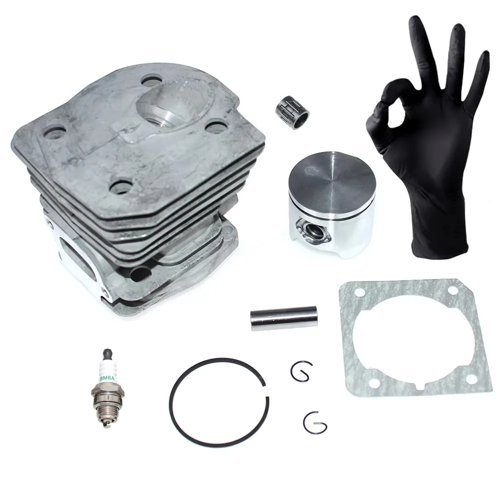 Комплект поршня цилиндра с большим диаметром 45 мм для бензопилы Jonsered CS2147 CS2147EPA