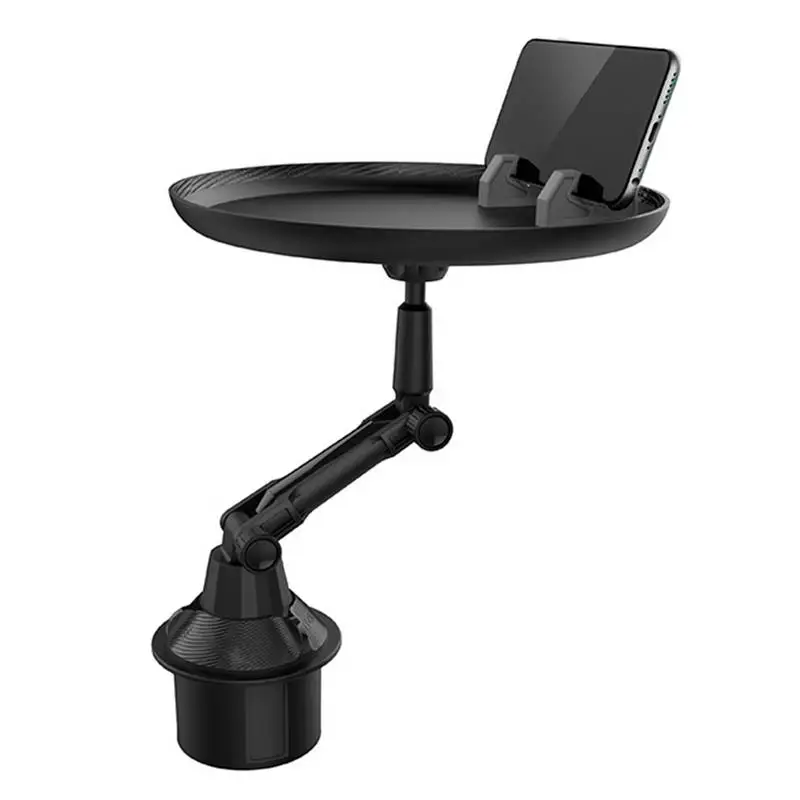 

Car Trays For Eating Car Tray Table For Eating With Cell Phone Slot Auto Food Table With Swivel Arm And Phone Slot Road Trip Car