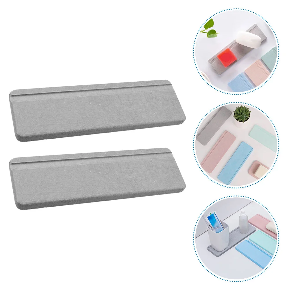 

Wash Mat Multifunctional Anti- Pad Desktop Absorbent Household Non- Diatom Bathroom Supplies Mouthwash Coaster
