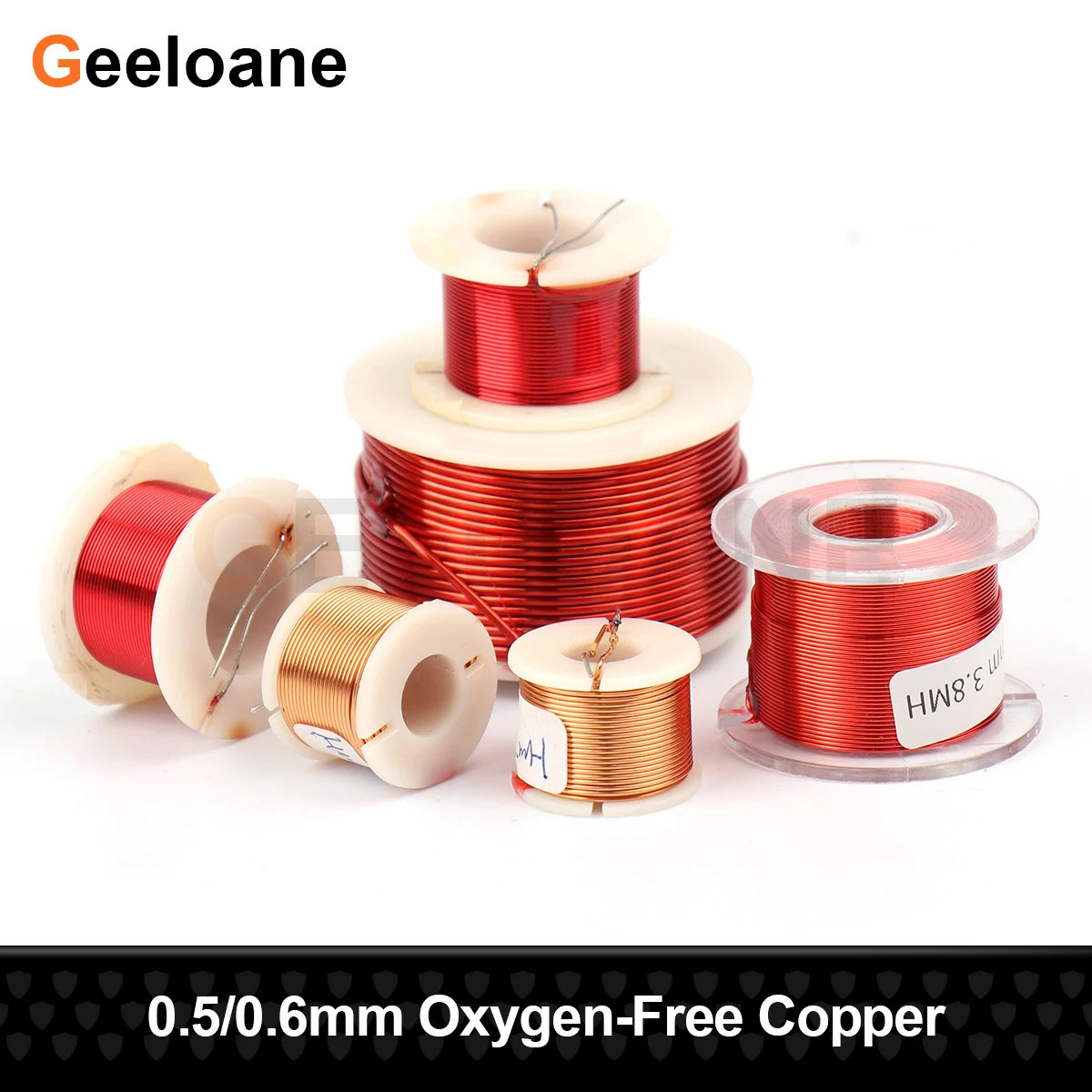 

GEELOANE Бескислородная медная катушка 0,5/0,6 мм