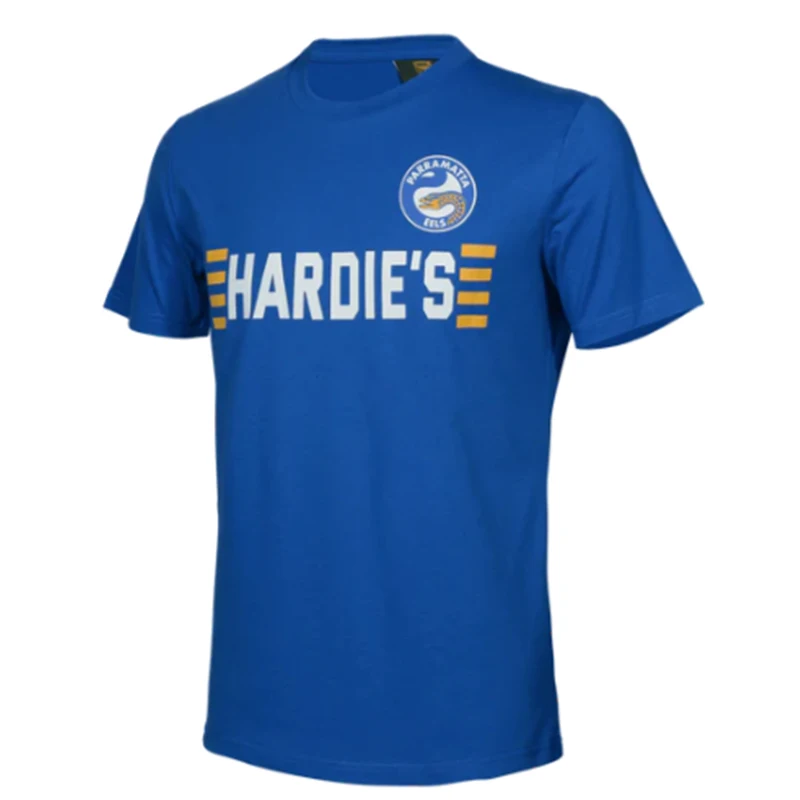 Мужская Ретро-футболка PARRAMATTA EELS HARDIES