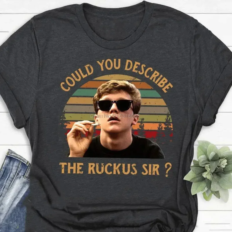 Describe The Ruckus Рубашка Could You Describe The Ruckus Sir, винтажная футболка Брайан ...