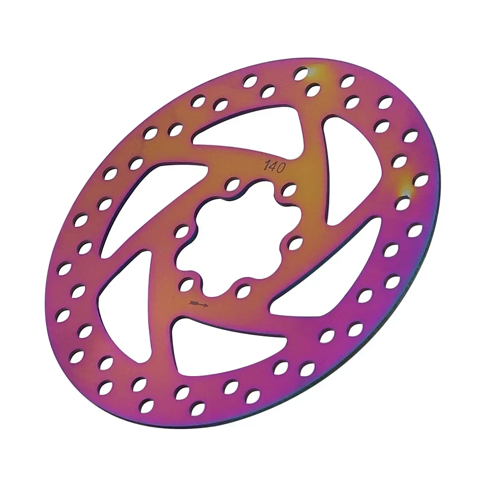 Ротор дискового тормоза с 6 отверстиями 140 мм разноцветный фиолетовый для