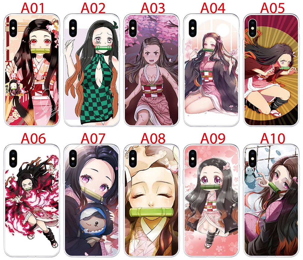 

For Wiko Jerry 4 3 Max U Feel Fab Prime Lite Harry Robby 2 Case Demon Slayer Kamado Nezuko Cover Silicone Phone Case