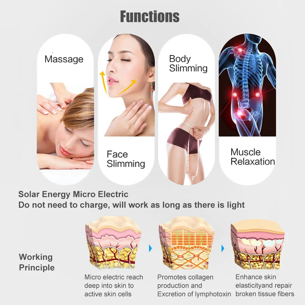 4D ролик для массажа лица потеря веса Сжигание жира антицеллюлитный полный тело