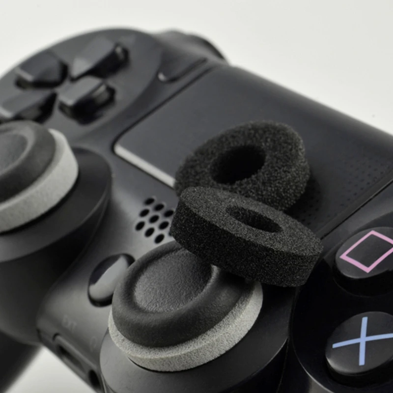 1Set Sponge Auxiliary Ring Positioning Sleeve Shock Absorbers Analog  for PS4  Pro Controller Game Accessories