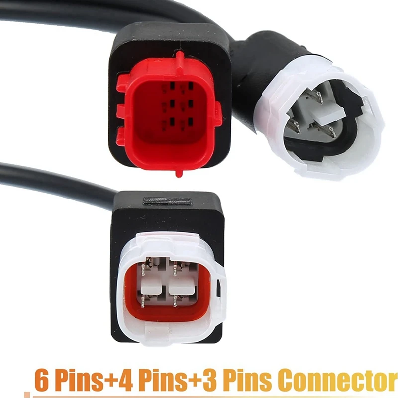 2X OBD2 диагностический кабель для мотоцикла Yamaha Kline Euro5 16-контактный на 3-контактный