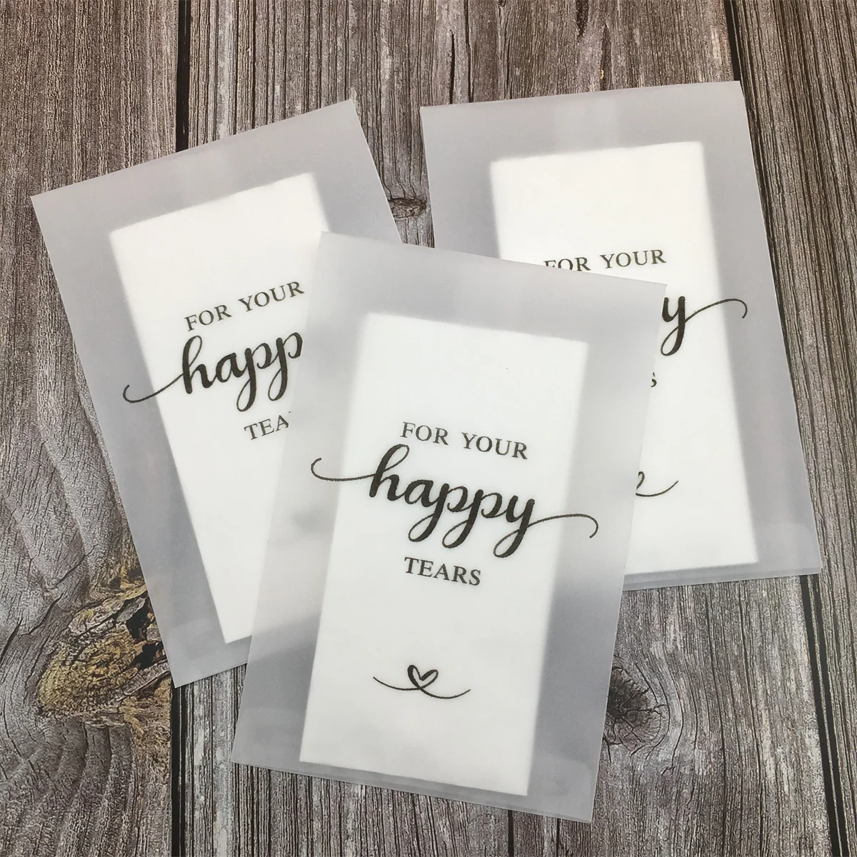 20 шт. свадебные салфетки для гостей-счастливые слезы свадьбы-Свадебный Идеальный