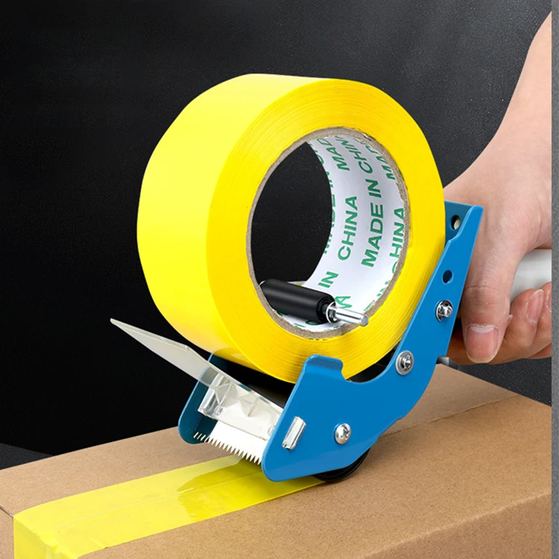 

Удобный диспенсер для ленты с ручкой, стандартный диспенсер, ручной прозрачный резак для ленты шириной 5 см