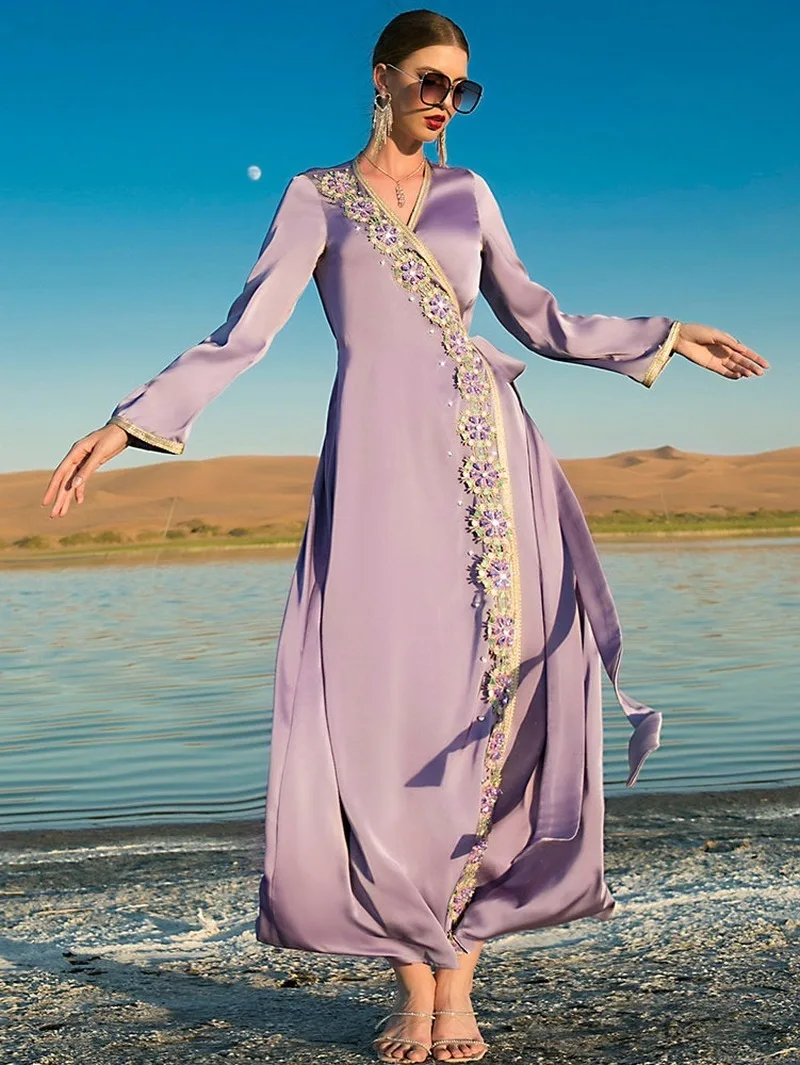Ramadan Kaftan Dubai Abaya Turkey Islam Pakistani Muslim Arabic Long Dress Caftan African Dresses For Women Robe Femme Musulmane