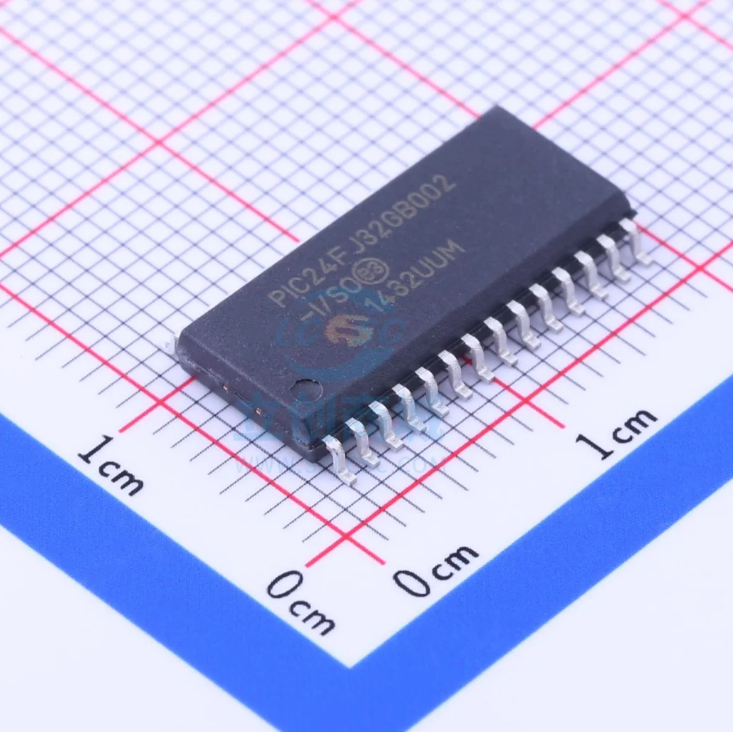 

100% New Original PIC24FJ32GB002-I/SO Package SOIC-28 New Original Genuine Microcontroller (MCU/MPU/SOC) IC Chi