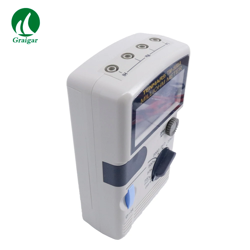 TENMARS TM-508A Высокоточный измеритель микросопротивления Миллиомметр Широкий