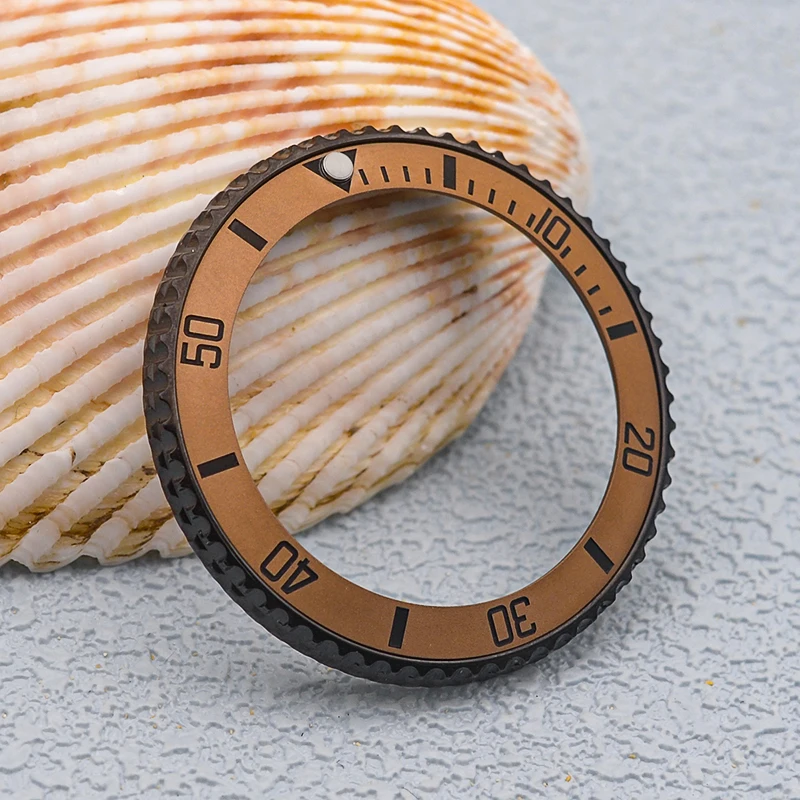 Seiko Sloped Ceramic Bezel Insert Fits SKX007 SKX009 SRPD Watch Case NH35 NH36 Waterproof for SUB Watch Accessories Parts