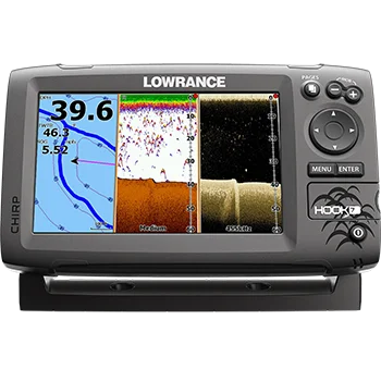 

Lowrance Hook-7 Marine GPS Navigation Chart Fish Finder Elite Fish Finder