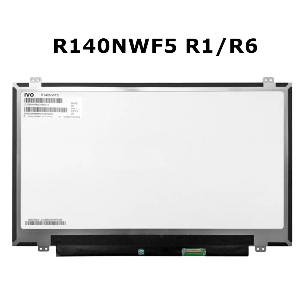 БЕСПЛАТНАЯ ДОСТАВКА B140HAK01.0 NV140FHM T00 R140NWF5 R1 R6 14-дюймовый сенсорный ЖК-экран для Lenovo