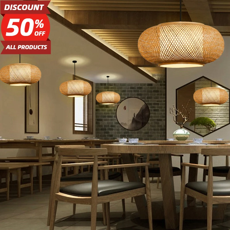 Подвесной светильник из ротанга подвесной ротангового фонаря винтажный