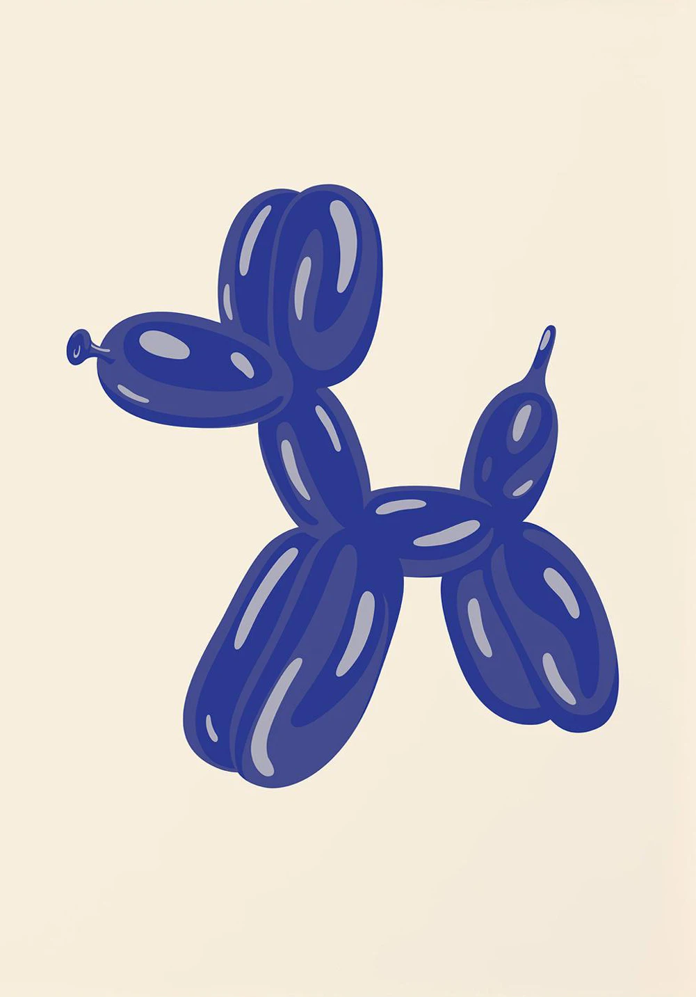 

Печать на холсте "Забавный туалет, абстрактный красочный воздушный шар, собака"