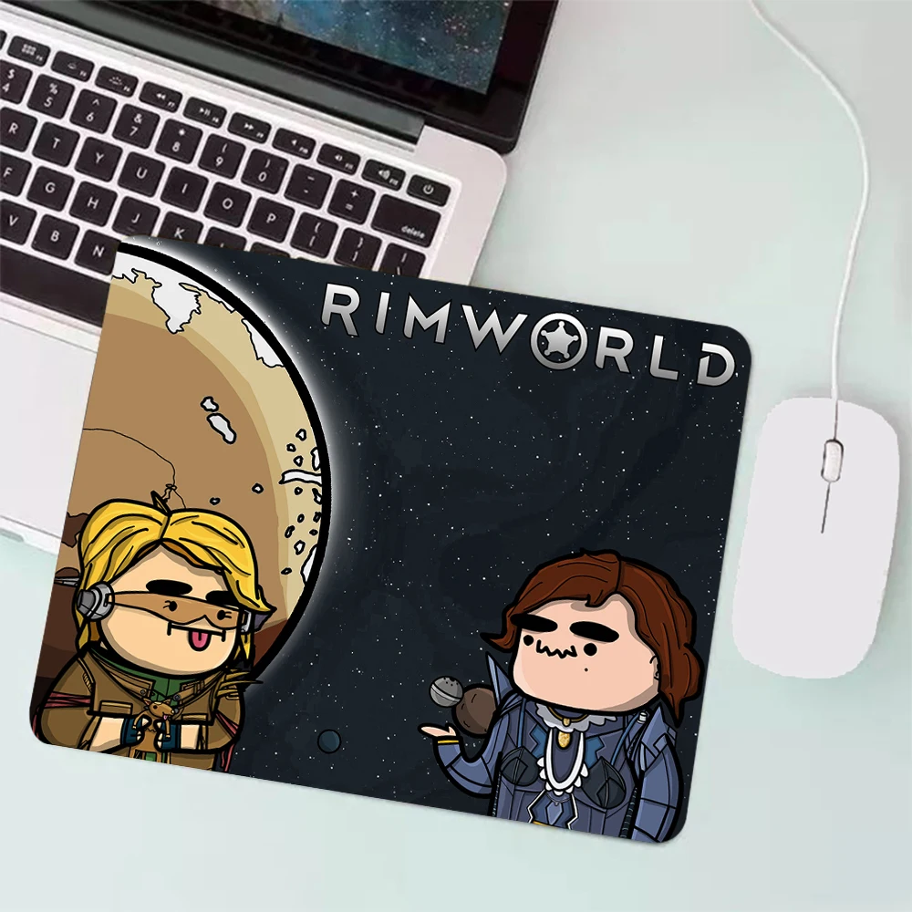 

RimWorld Small Gaming Mouse Pad PC Gamer Keyboard Mousepad Computer Office Mouse Mat XXL Laptop Carpet Anime Mause pad Desk Mat