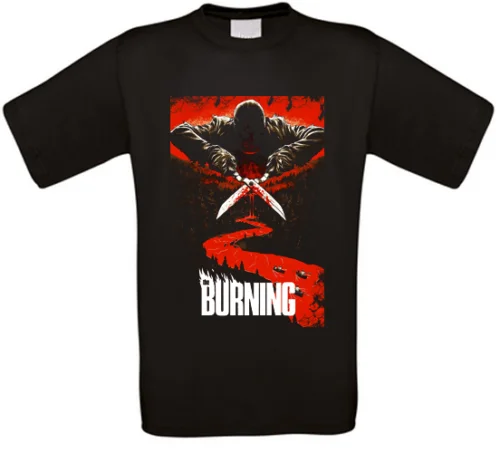 Футболка из фильма горящая гравировка