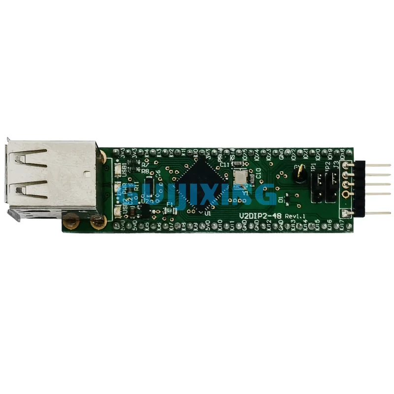 V2DIP2-48 FTDI Vinculum VNC2 модуль разработки два USB для UART FIFO или SPI