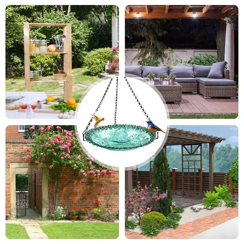 15-дюймовая ванночка для птиц чаша раковина клетка попугая подвесная коробка