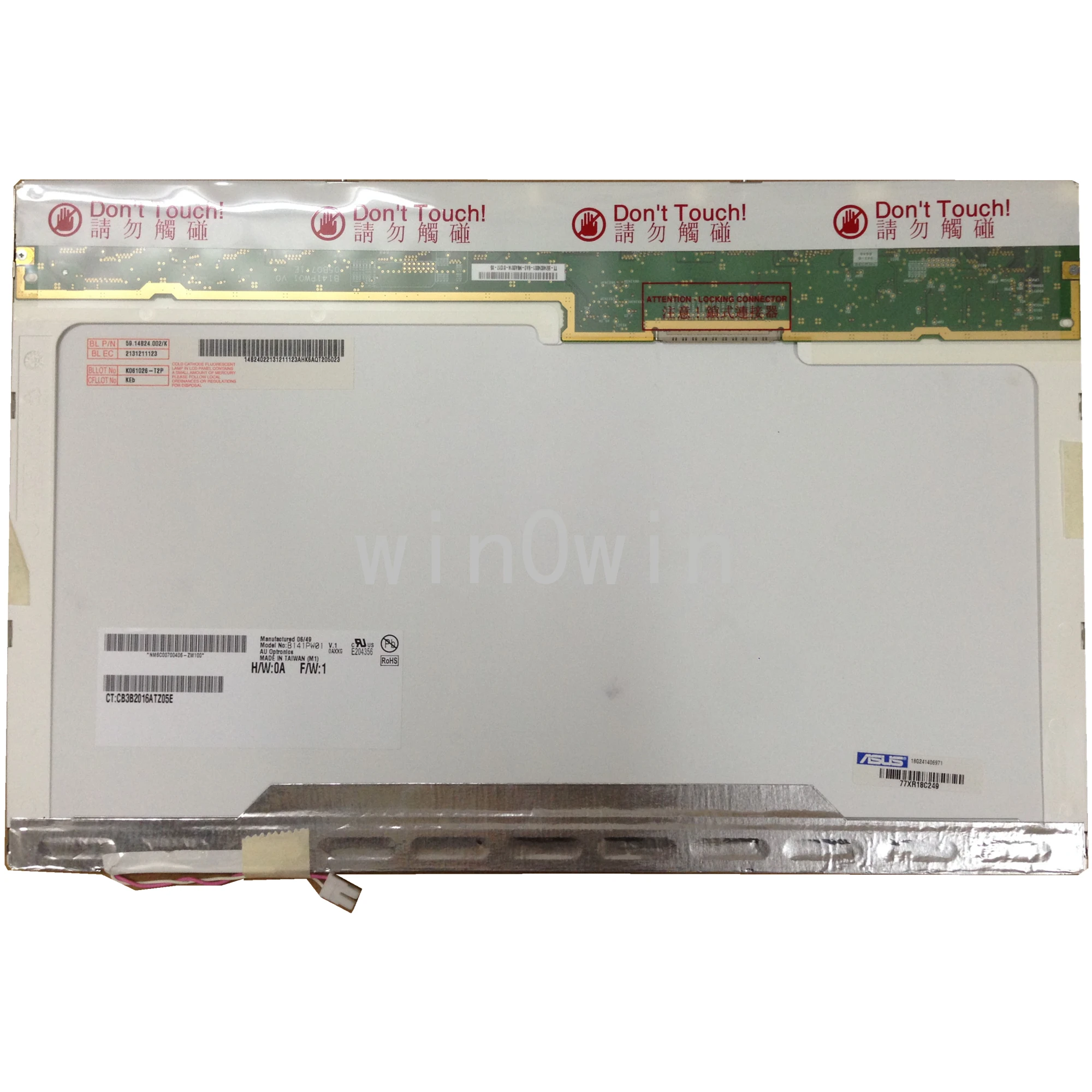 B141PW01 V.1 V.0 V.2 подходит для LTN141BT06 LTN141WD-L05 L07 N141C3-L07 B141PW03 14,1 