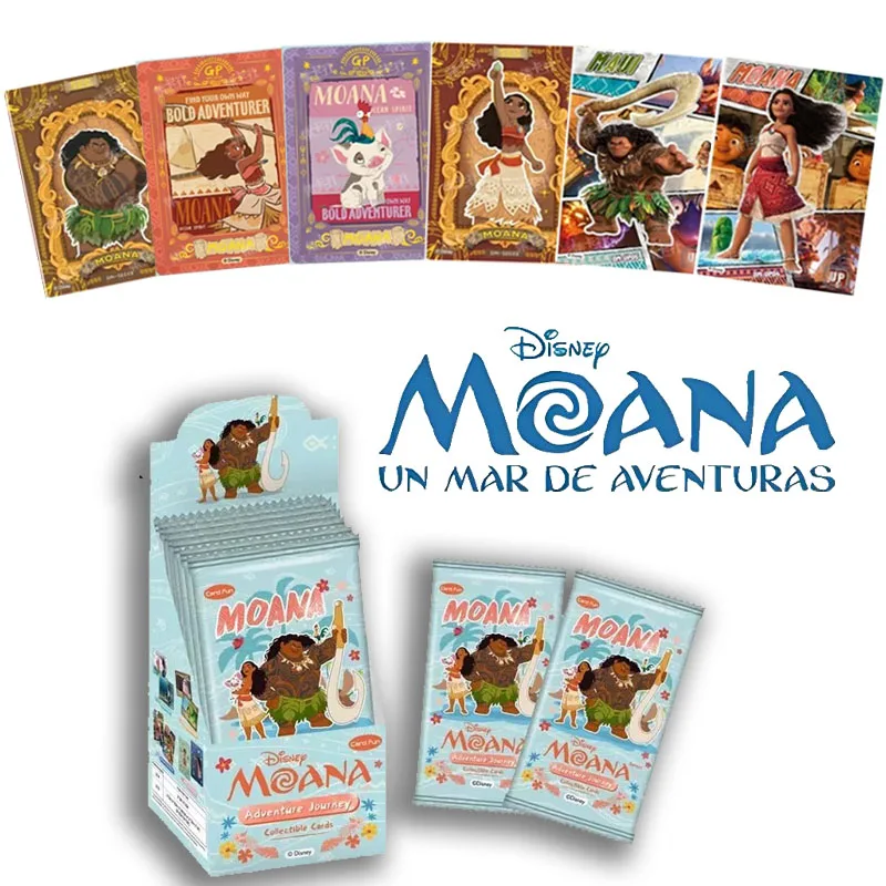 Новый продукт Moana Adventure Journey Collection Card Возвратная карта от Long Voyage Toys Подарки Подарок
